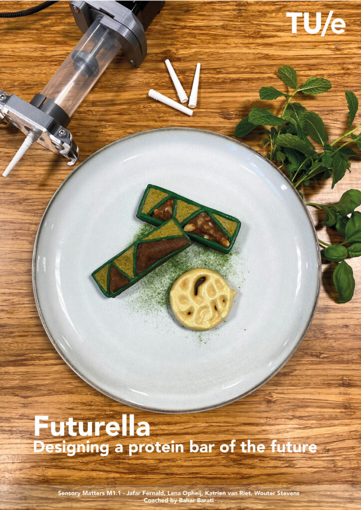 Futurella: Protein bar of the future. Portfolio website Wouter Stevens